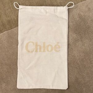 Chloé Beige Logo Bag